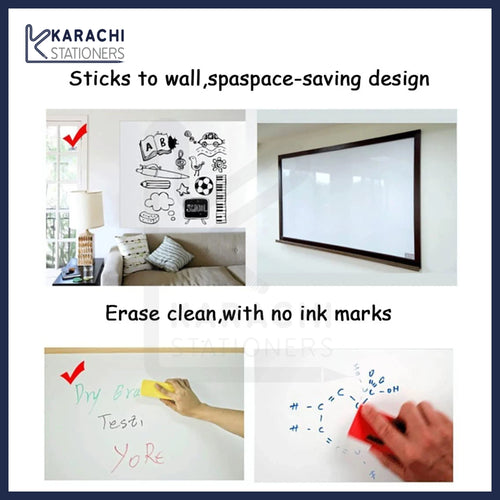 Self-Adhesive Whiteboard Sticker Roll